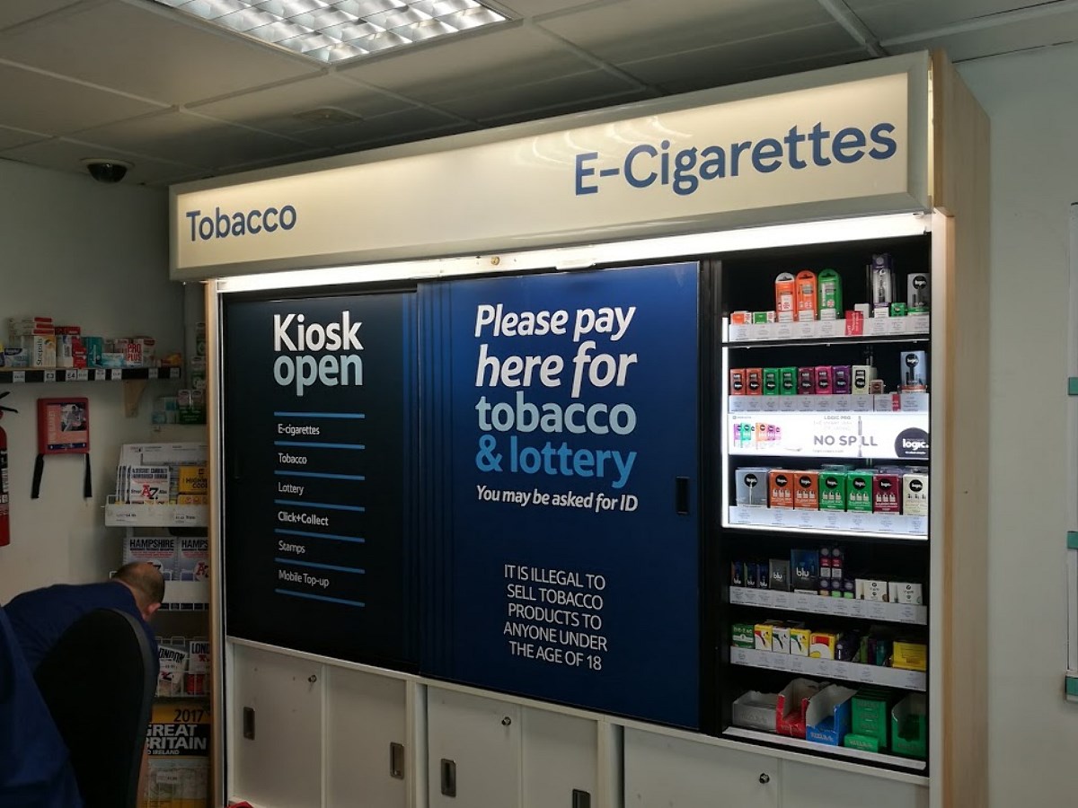 Tesco In London They Sell E cigs At A Customer Services 48 OFF